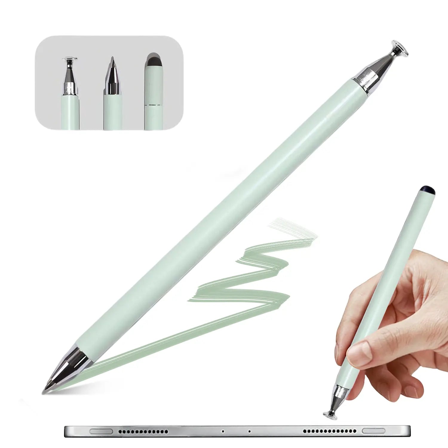3 in 1 Stylus Pens for Touch Screens, High Sensitivity & Precision Capacitive Stylus Applicable To: Apple Ipad Iphone Tablets Samsung Galaxy All Universal Touchscreen Devices Dealsforyoudays