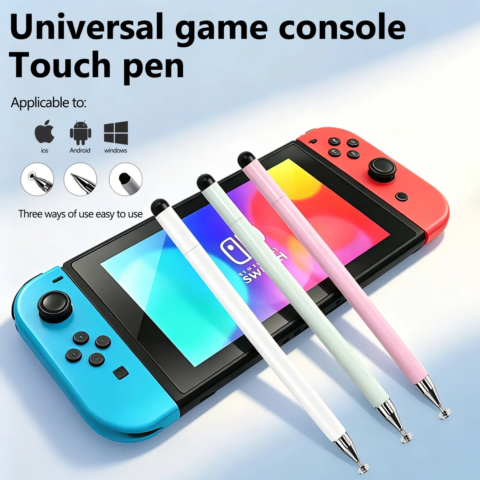 3 in 1 Stylus Pens for Touch Screens, High Sensitivity & Precision Capacitive Stylus Applicable To: Apple Ipad Iphone Tablets Samsung Galaxy All Universal Touchscreen Devices Dealsforyoudays