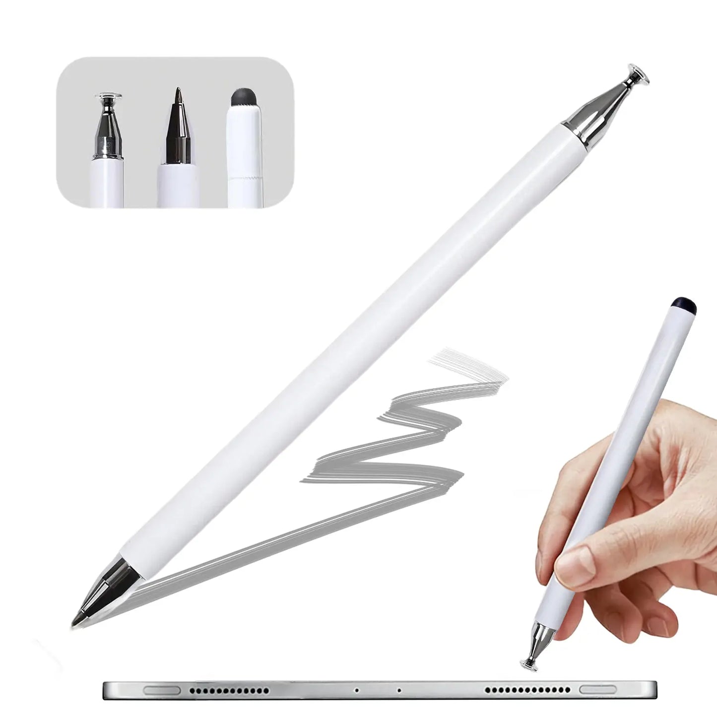 3 in 1 Stylus Pens for Touch Screens, High Sensitivity & Precision Capacitive Stylus Applicable To: Apple Ipad Iphone Tablets Samsung Galaxy All Universal Touchscreen Devices Dealsforyoudays